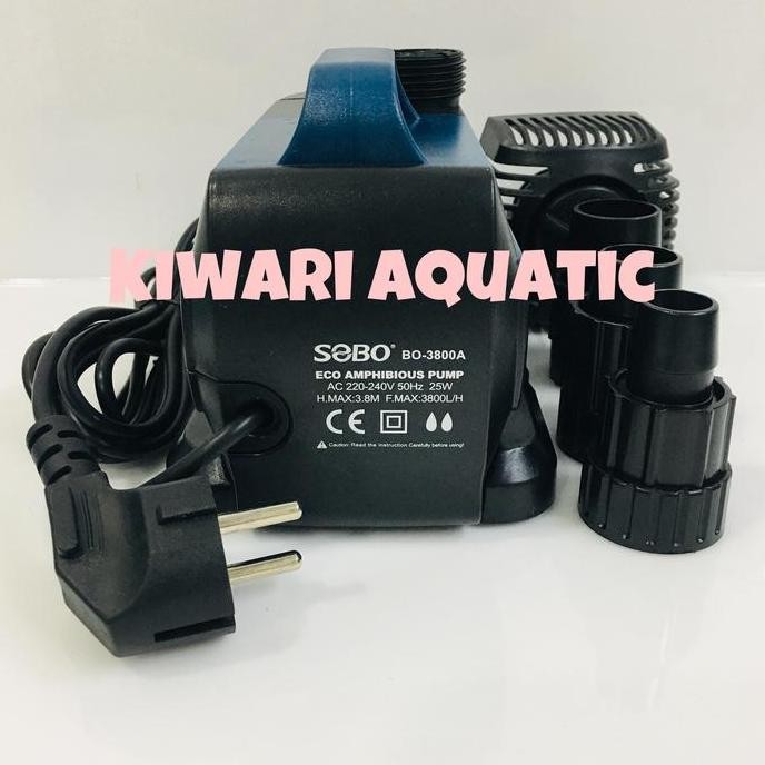 Sobo Bo 3800A Pompa Celup Air Kolam / Aquarium Bo 3800 A