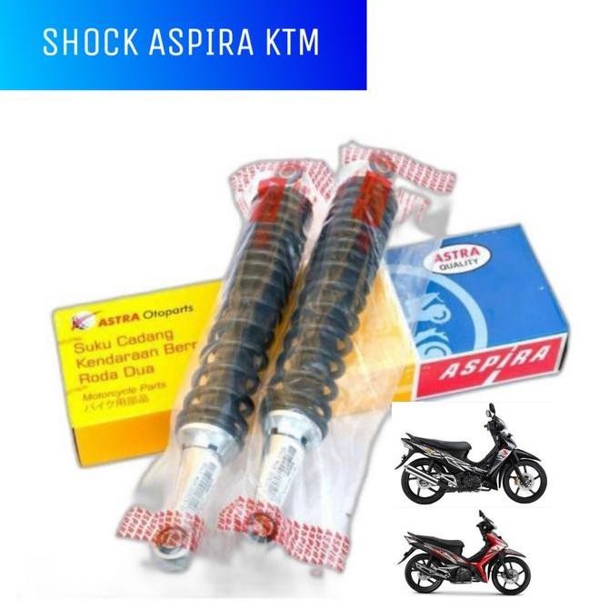 SHOCKBREAKER SHOCK BELAKANG ASPIRA KTM ORI MOTOR HONDA SUPRA X 125 FI