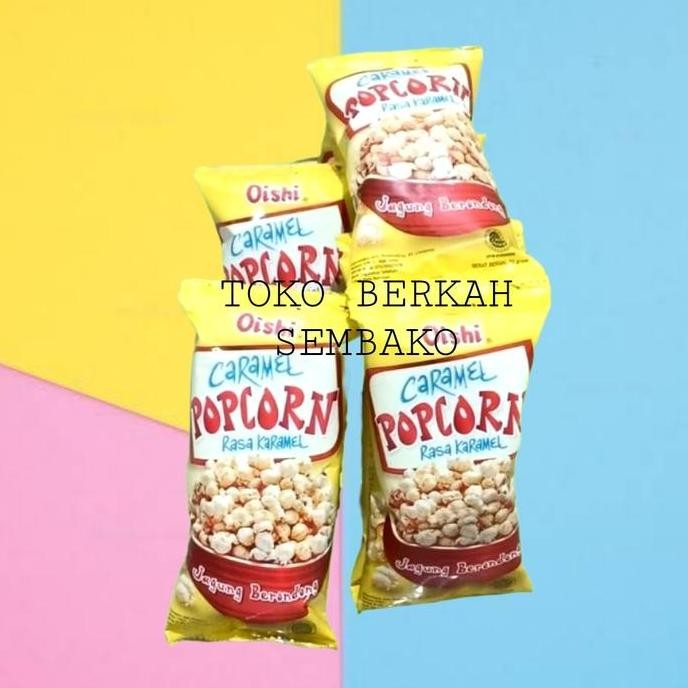 

JB (RENCENG) Oishi PopCorn Caramel Jagung 20gr Isi 10pcs None