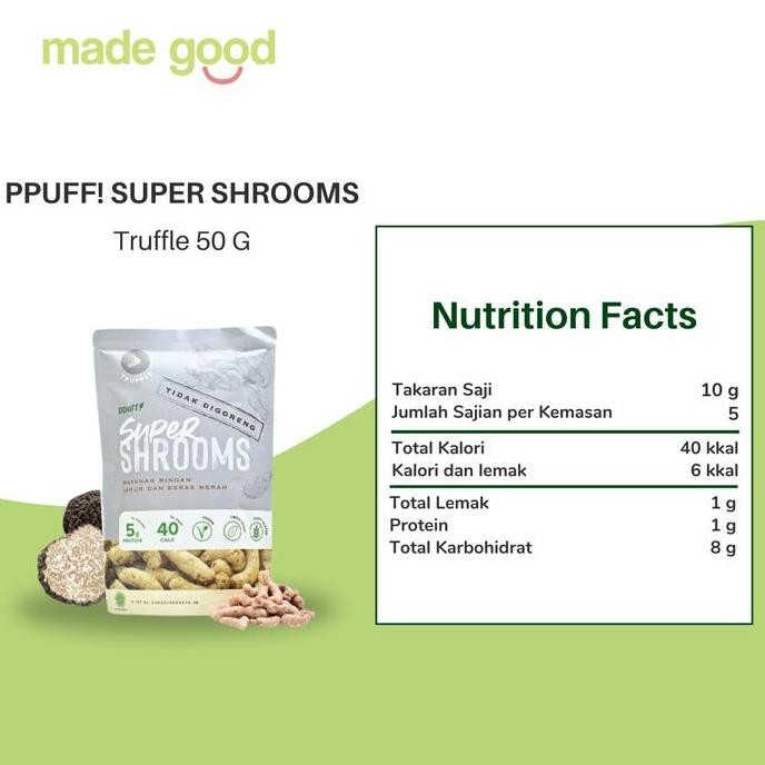 

JB Ppuff Super Shrooms Snack Jamur Sehat None