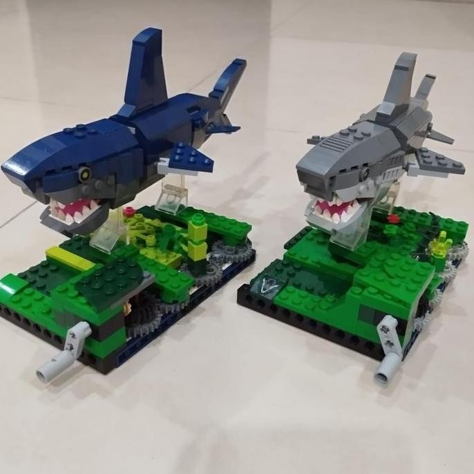Lego MOC Shark Ikan Hiu Motion ori original asli