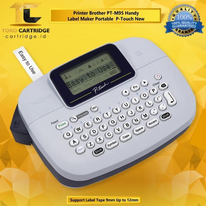 

Printer Brther Pt-M95 Pt M95 Handy Label Maker Portable P-Touch New Original Dan Terpercaya