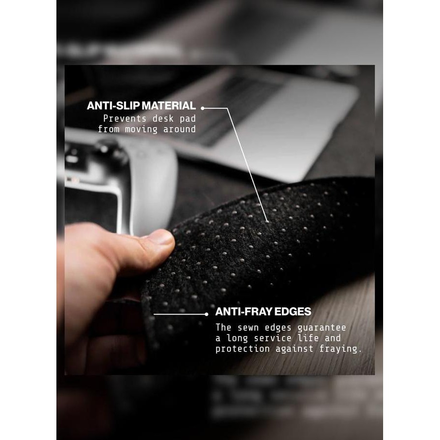 Baru Deltahub Minimalist Desk Pad - Alas Laptop Komputer Workstation Mat