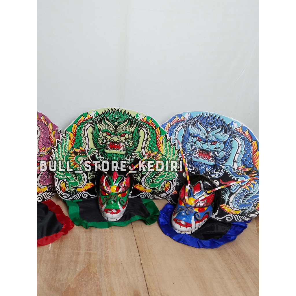 

Barongan Anak Spons Jumbo Devil Naga Pedang Premium