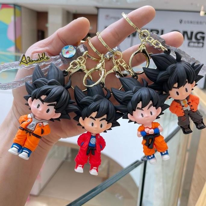 [original] gantungan kunci tas dragon ball keychain silikon [terlaris] [terbaik]