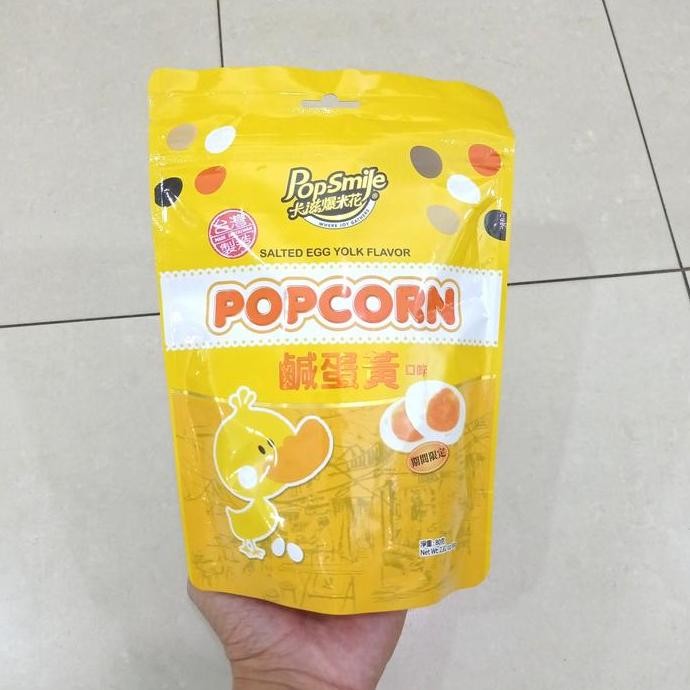 

JB POP SMILE POPCORN SALTED EGG YOLK 80 G POP-SMIJE TELUR ASIN None