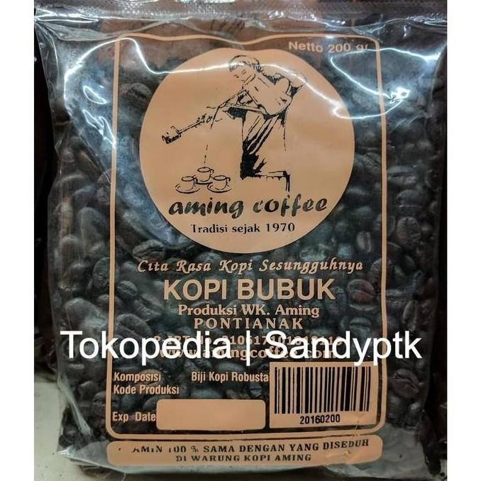 

Paket Biji Kopi Robusta Aming Coffee Asli Khas 1,3 Kg / 1 Kg Pontianak Kualitas Terbaik Harga Termurah