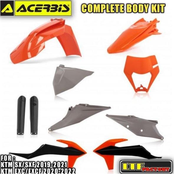 KTM SXF EXCF XCF-W 250 350 450 - ACERBIS Cover Body Set Orinal