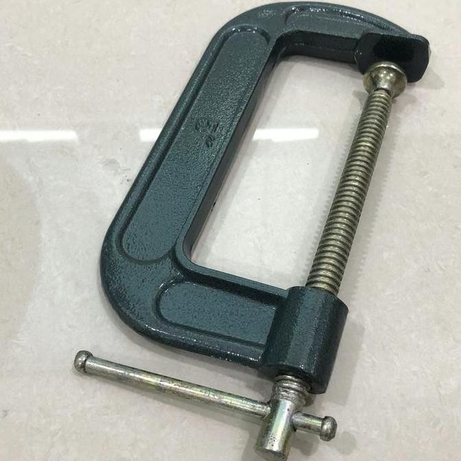 TERBARU KLEM C 8 INCH PENJEPIT - CATOK KAYU - CLAMP G ALAT JEPIT KAYU BESI GREAT TERMURAH