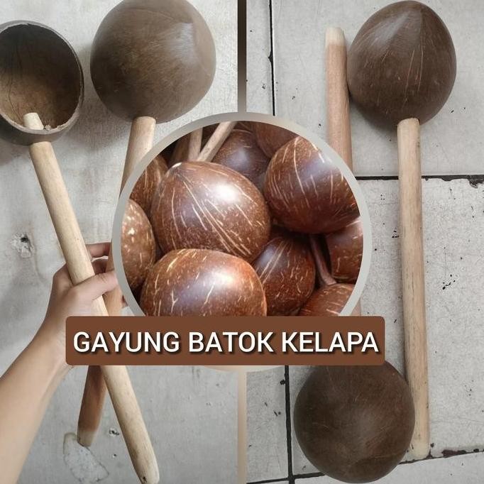 Gayung Batok Kelapa Untuk Siraman