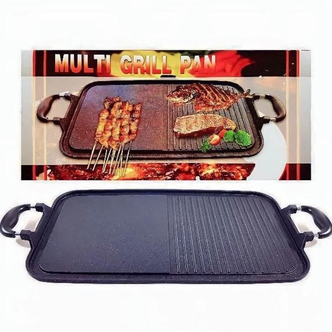 Golden Pan Multi Grill Pan Panggangan Multi Fungsi Grill Anti Lengket
