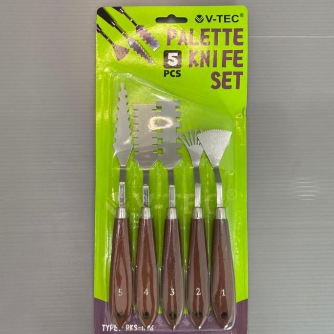 

Pisau Lukis Vtec Palette Knife Set Type Pks 008