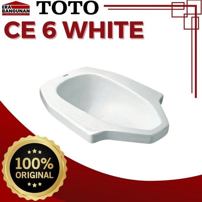 Closet Jongkok Toto Ce 6 White