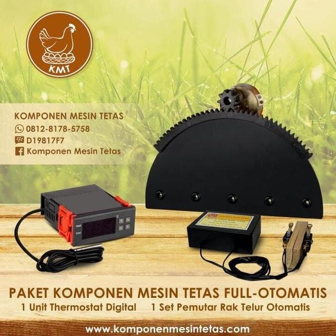 Paket Komponen Mesin Tetas Full-Otomatis