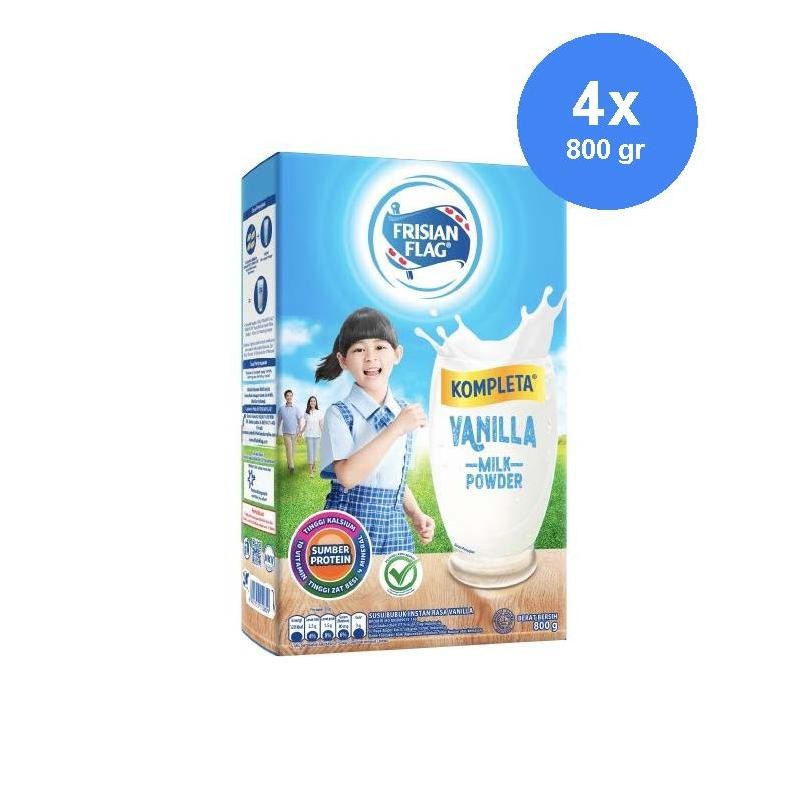 

NO_MORE Frisian Flag Kompleta Vanilla 800gr x 4