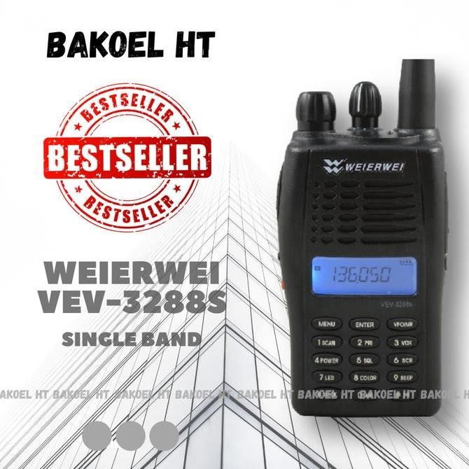 Radio Ht Weierwei Vev 3288S Singleband Vhf / Handy Talky Vev-3288 S