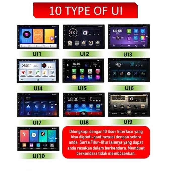 Headunit Tape Android Suzuki Swift 2006-2011 10 Inch PNP dengan frame