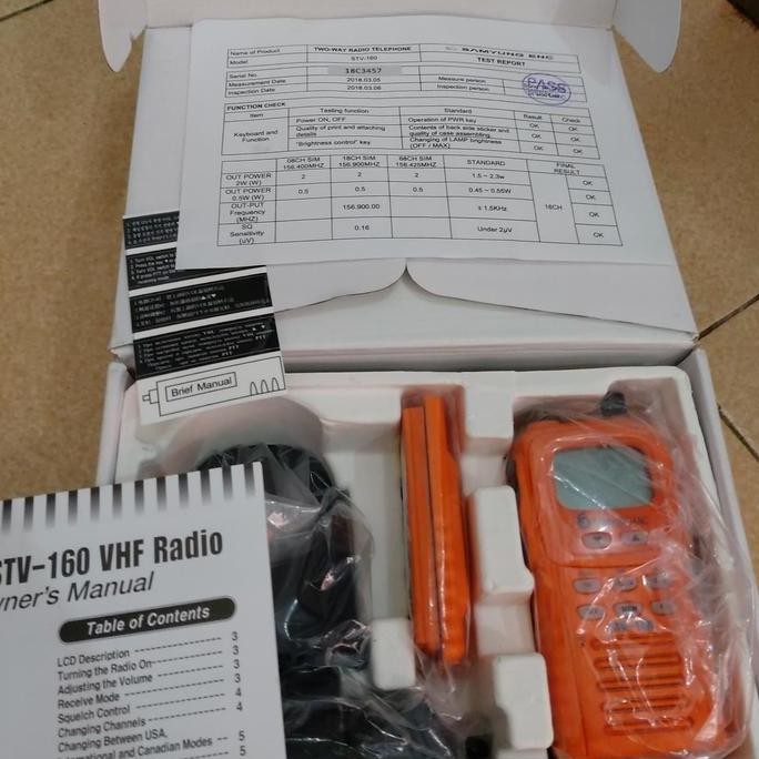 Radio Gmdss Samyung Stv-160 Stv160