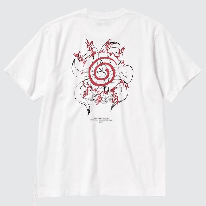 Promo Uniqlo Ut X Naruto Kurama Kyuubi T-Shirt Uniqlo Ut Kaos Unisex