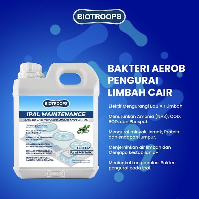 Biotroops Aerob Bakteri Pengurai Limbah Cair