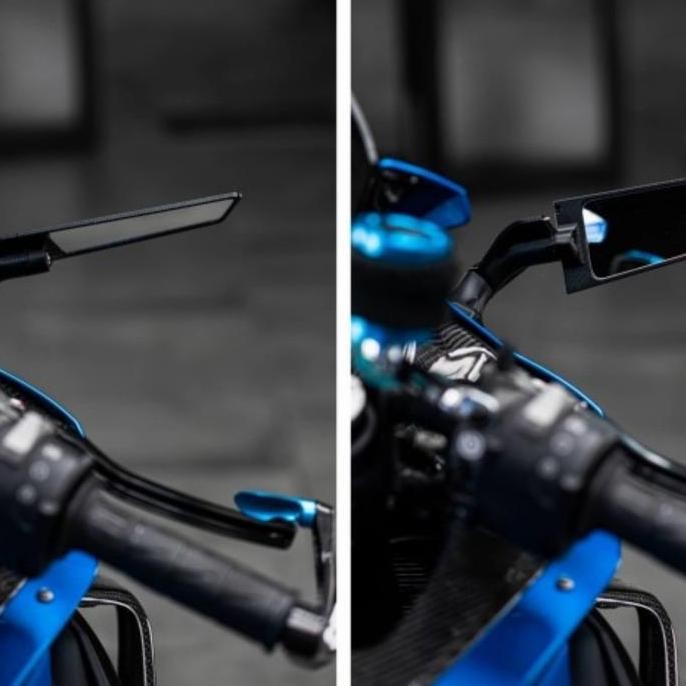 SPION WINGLET ALUMUNIUM CNC MODEL RIZOMA STEALTH ZX25R ZX25 ZX10 ZX636