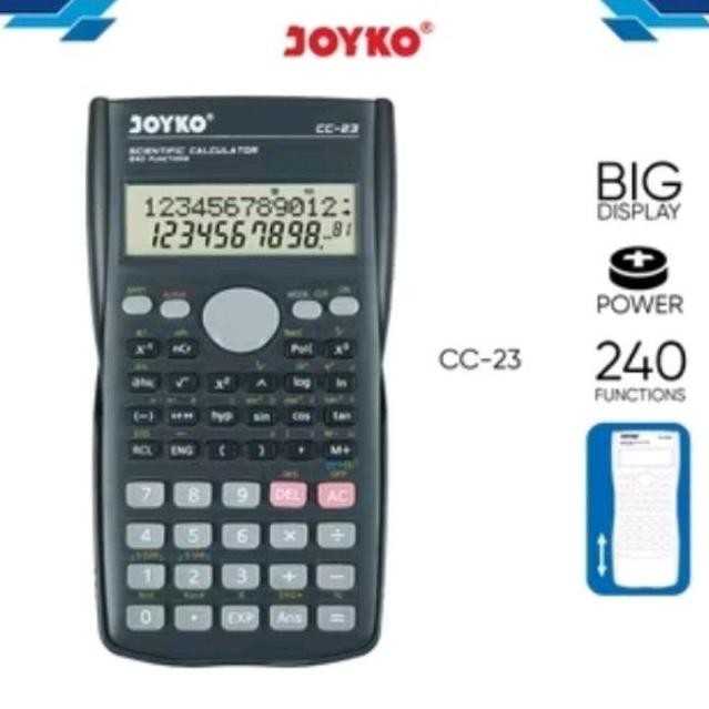 

Open DS] JOYKO Calculator Kalkulator CC-23 Scientific 240 Functions