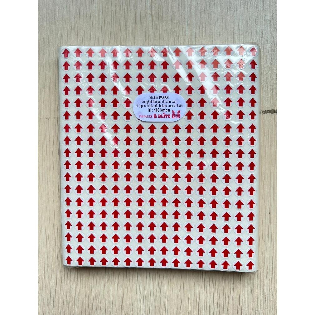 

Sticker Label Panah 1 Pack / Sticker Label / Sticker QC Diameter 8mm 100Lbr X 280Pcs = 28.000 Nugi