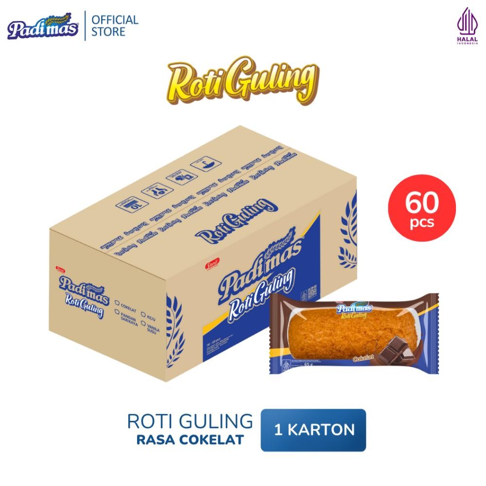 

NO_MORE Padimas Roti Guling Rasa Cokelat - 1 Karton