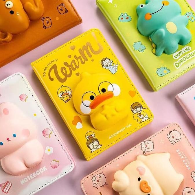 

Tersedia Planner Anak Diary + Pen + Squishy - Buku Catatan Kartun Lucu Transparan Gaya Korea Jepang