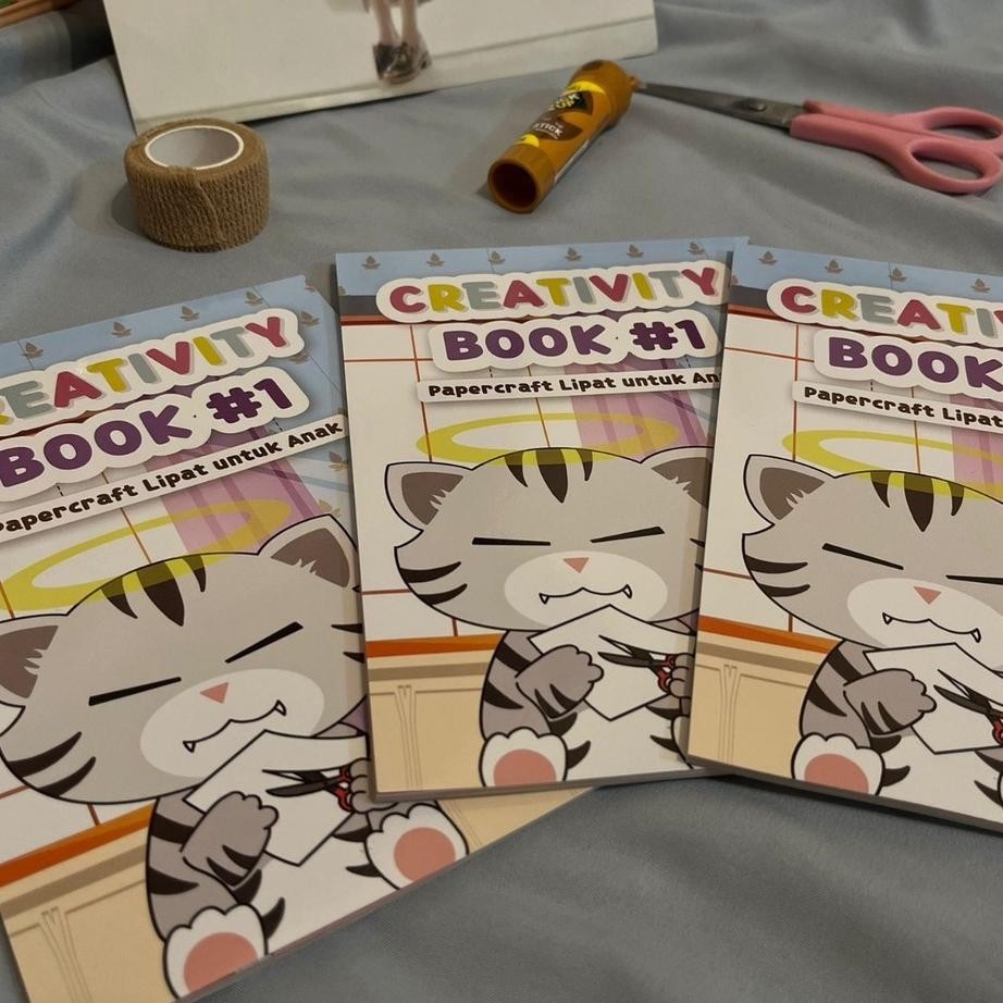 

BUKU ORIGAMI LUCU PAPER CRAFT CREATIVITY ANAK-ANAK IMUT HARGA TERMURAH CREATION BOOK ART CUTE UNIK STATIONARY MURAH BEST QUALITY READY GROSIR COD Nugi