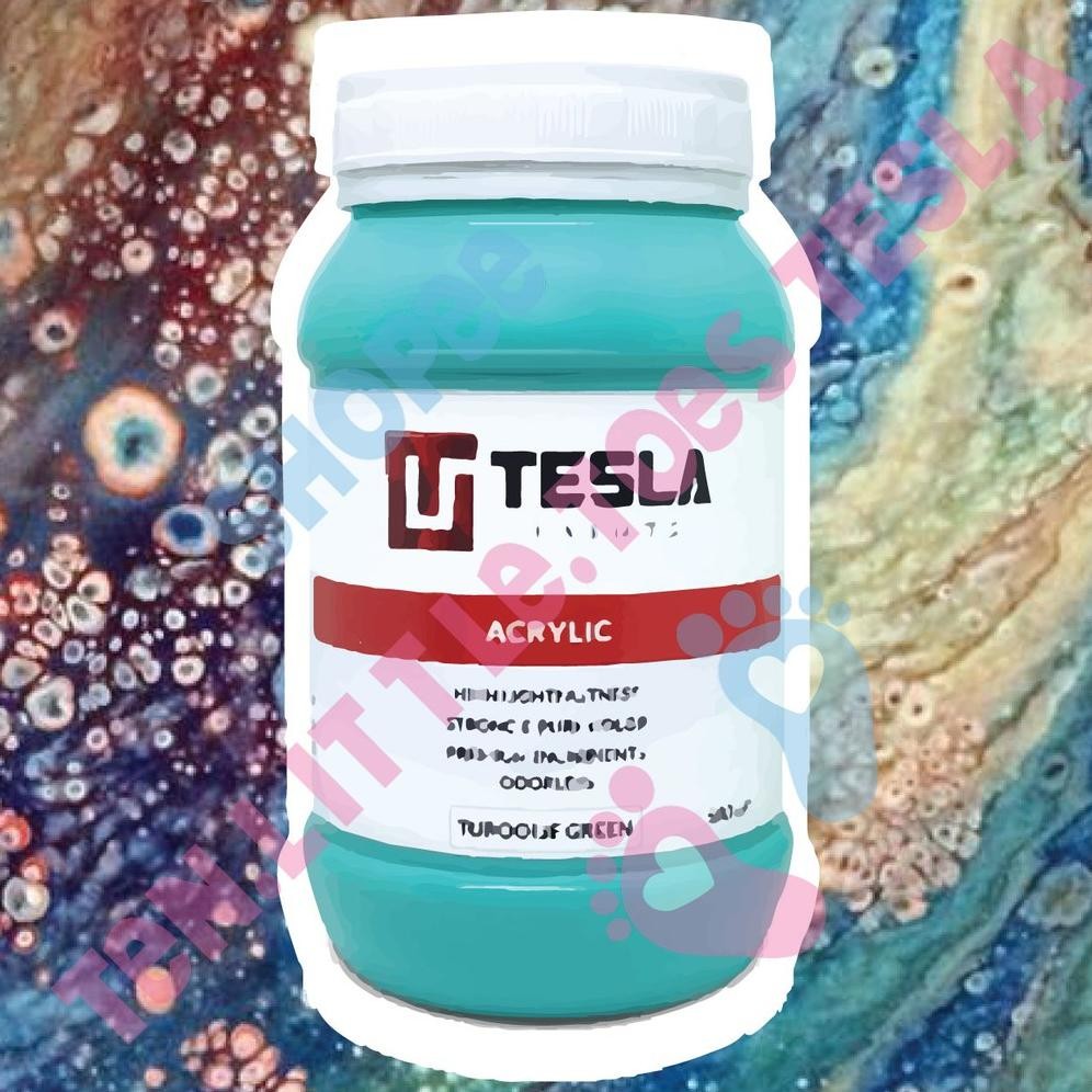 

Tesla Paints 500ml - 54 Warna Ready - Acrylic Paints - Cat Akrilik - Tesla Paint - Cat Acrylic Nugi