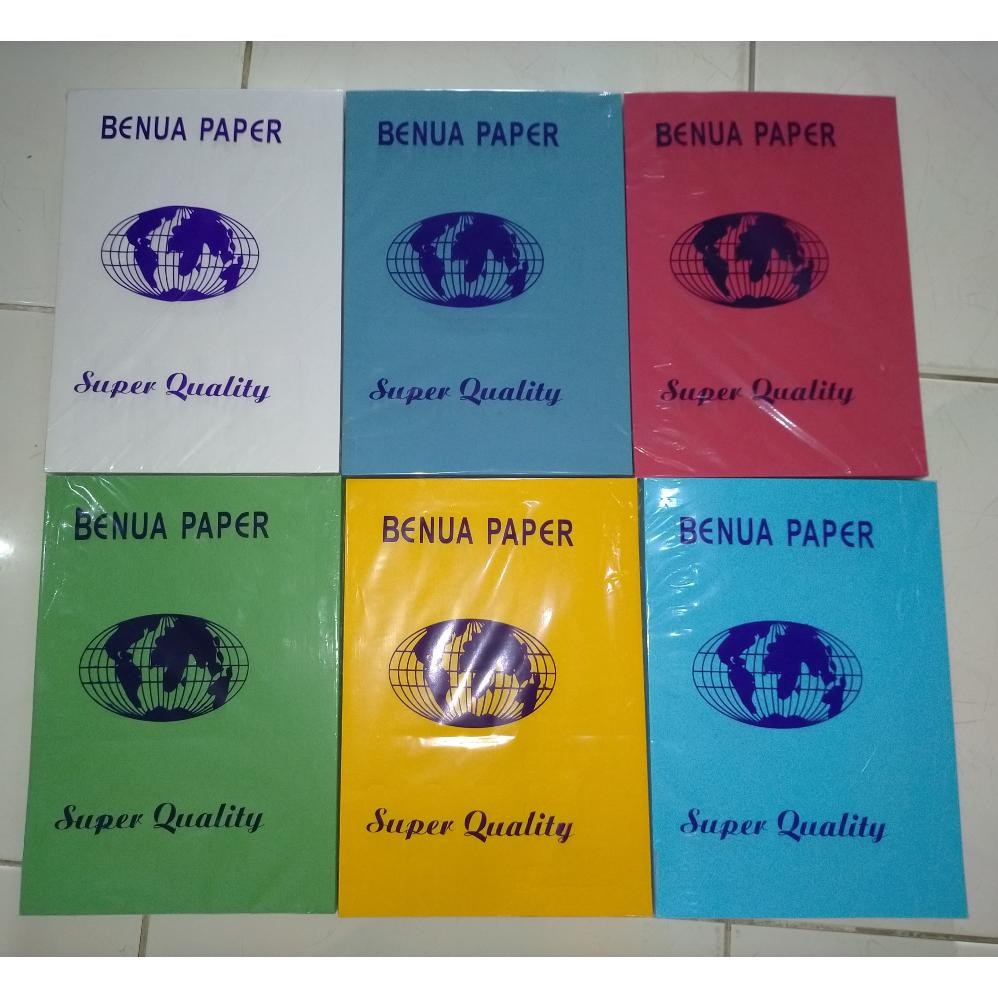 

Kertas Karton Jilid Buffalo Ukuran A4 Benua (1 PACK ISI 100 LEMBAR) ) Nugi