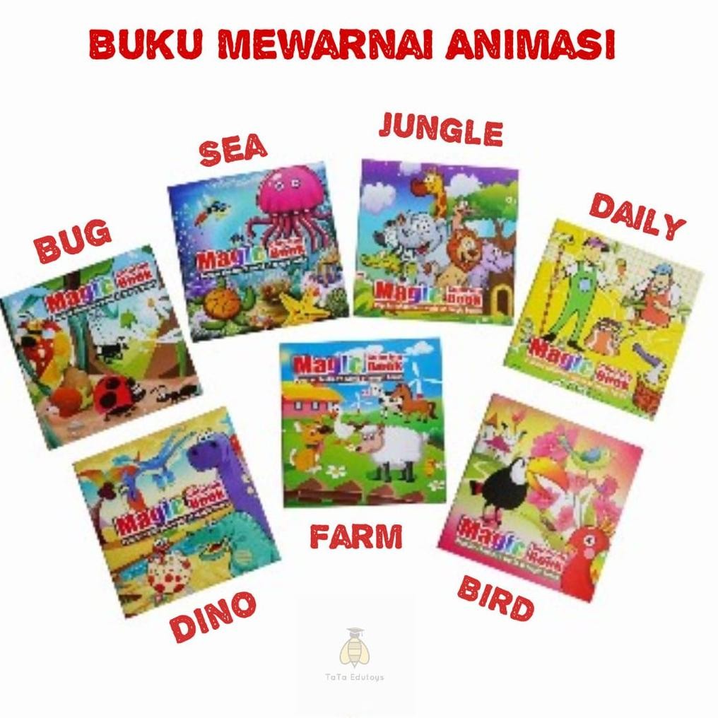 

Animated Coloring Book | Buku Gambar Animasi | Tata Edutoys Nugi