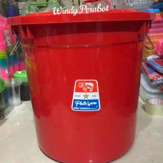 Ember Plastik Komet Star+Tutup 40 Lt Komet Star.