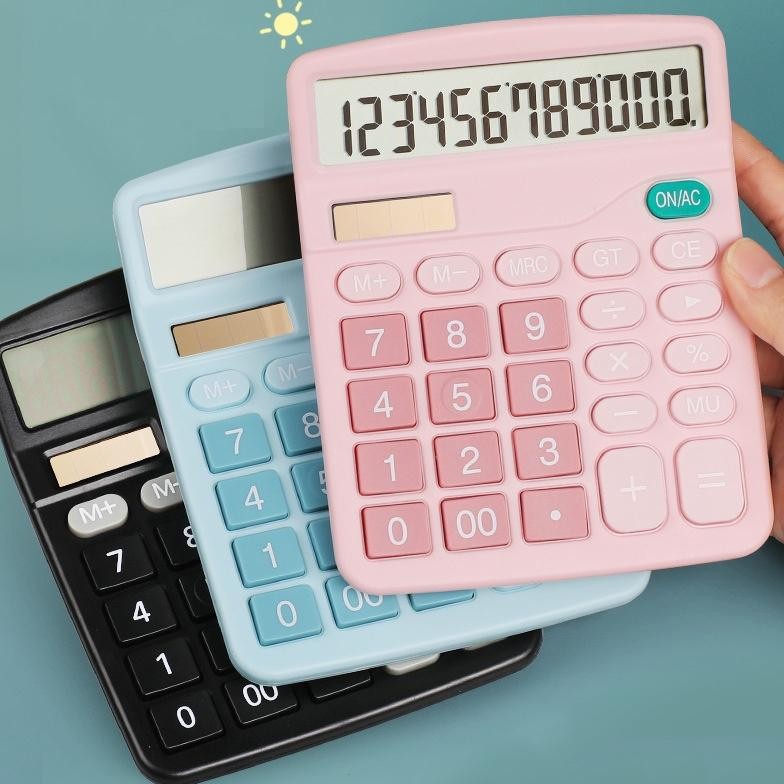 

KALKULATOR MACAROON 12 DIGIT 2 POWER AESTHETIC BISA PAKAI BATERAI DAN CAHAYA MATAHARI BS Nugi