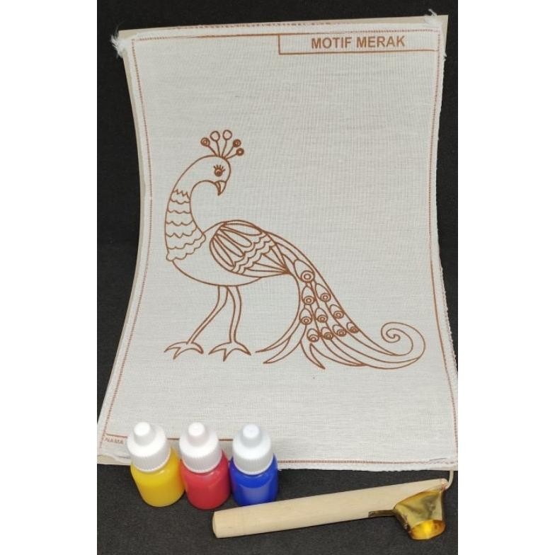 

Alat membatik prakarya tugas sekolah 3 warna Nugi