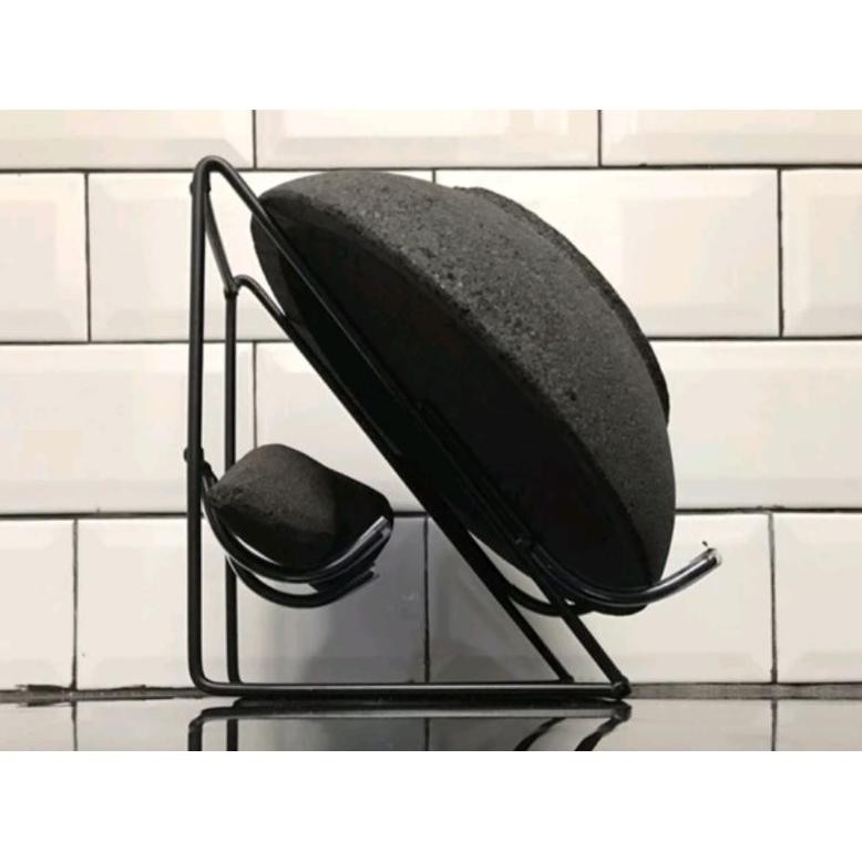 Rak Cobek Batu // Dudukan Cobek Batu // Alas Cobek Batu Nugi