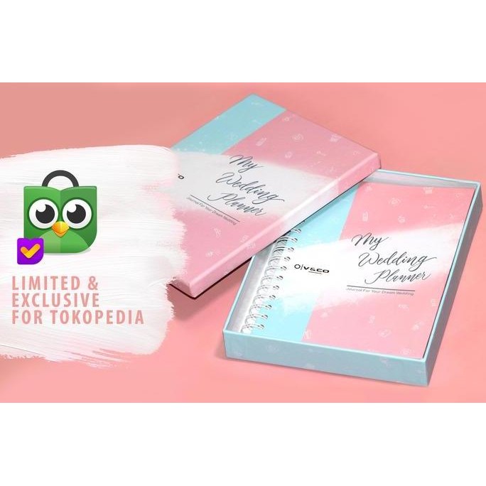 

Tersedia Wedding Planner Book V&Co Jewellery - Buku Perencanaan Pernikahan Elegan