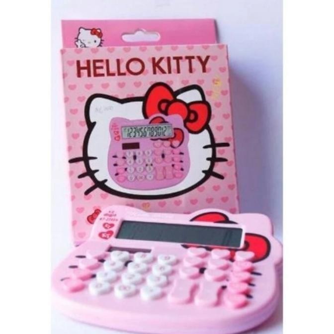

Calculator HELLO KITTY KT 2288 Check & Correct 12 Digit - Kalkulator Meja KT-2288 Nugi