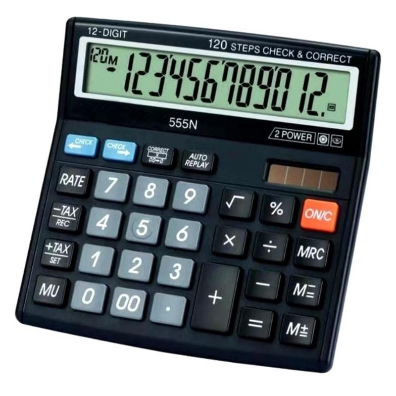 

Kalkulator 12 Digit 555C 555N / Mark Up Calculator Nugi