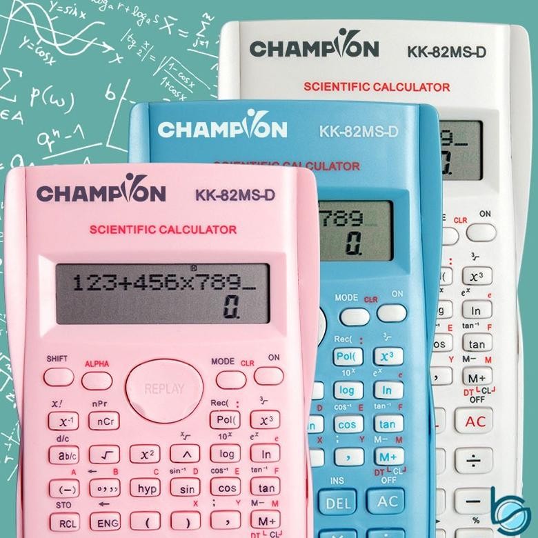 

Kalkulator Sains Untuk Matematika/Fisika/Kimia Warna Lucu Macaron/Calculator Color Function Scientific/Kalkulator 24 Fungsi - Best Stationary Nugi