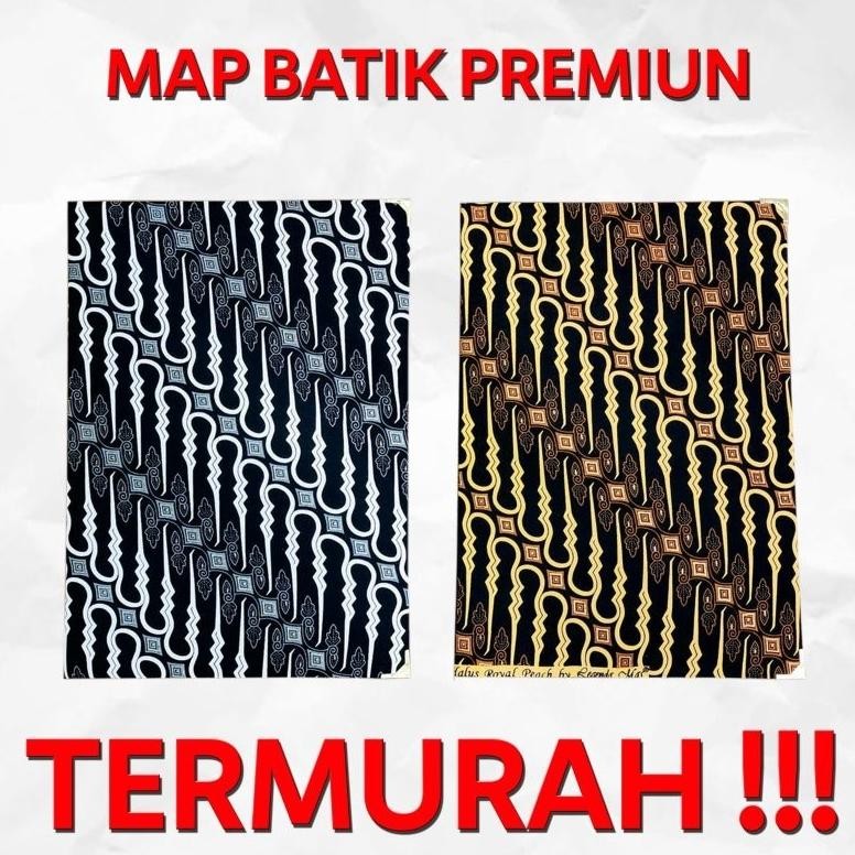

map kain batik f4/folio dan A4 Nugi