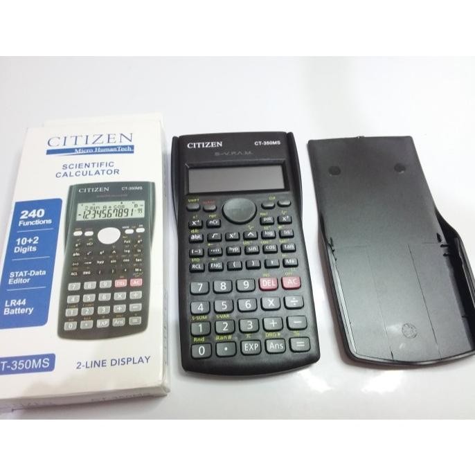 

kalkulator / alat hitung Citizen CT 350 MS Scientific ilmiah Nugi