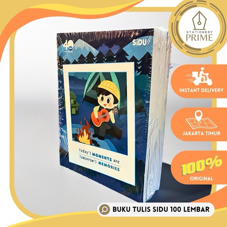 

Buku Tulis Sinar Dunia / SIDU 100 Lembar ( 1 Pack isi 5 Buku ) Nugi
