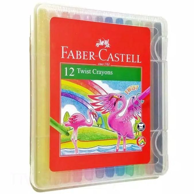 

Twist Crayon / Crayon putar set 12 Faber Castell Nugi