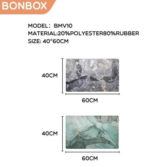 Keset Lantai Cepat Kering Bonbox / Rubber Mat Bonbox Bmv10