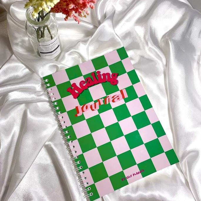 

Tersedia Healing Journal Book - Buku Diary Harian Reflektif & Planner Mood Tracker