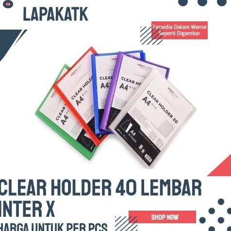 

CLEAR HOLDER DOKUMEN KEEPER A4 40 INTER-X ++ Nugi