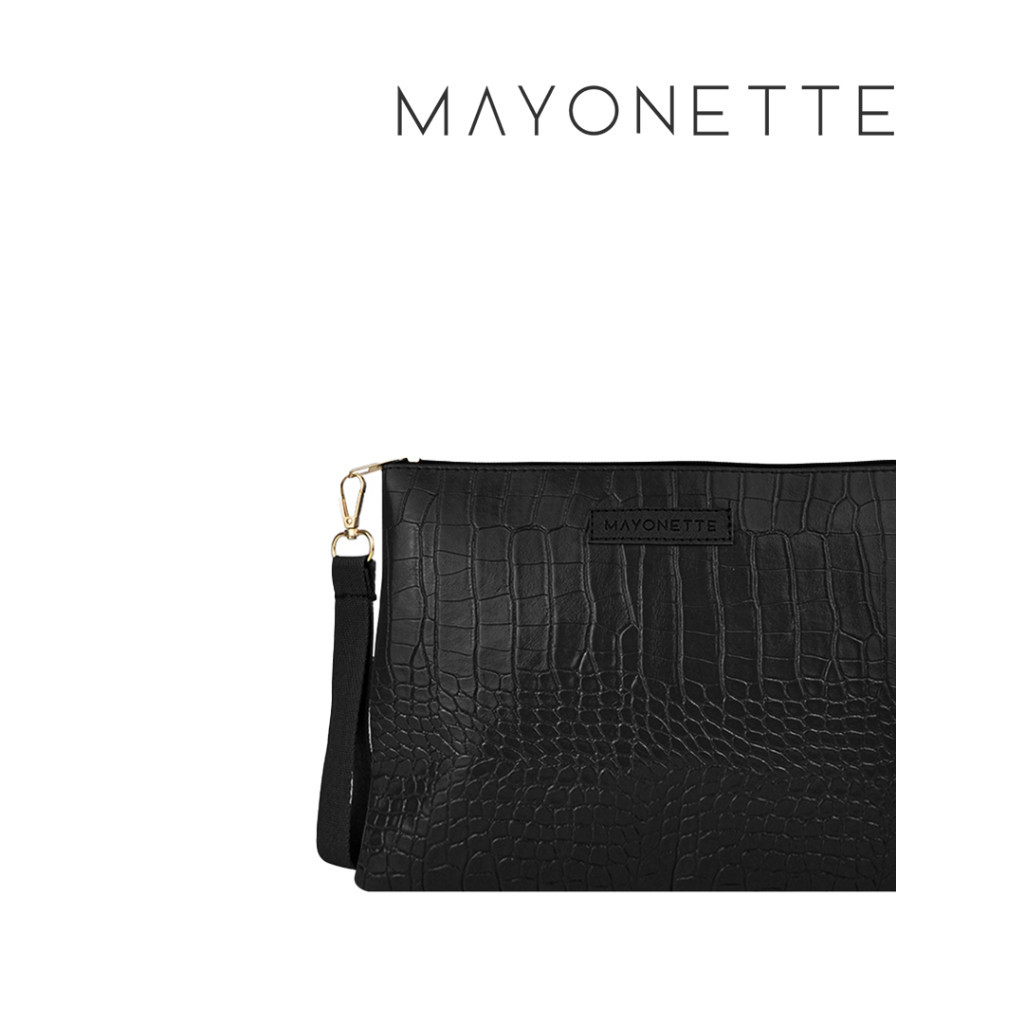 MAYONETTE Tinny Croco Pouch Dompet Wanita Terbaru 2023 Tas Croco Wanita