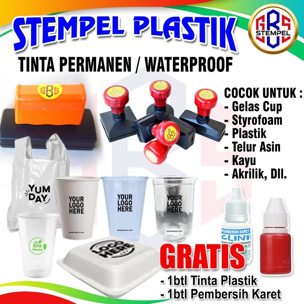 

STEMPEL PLASTIK | STEMPEL PERMANEN WATERPROOF Nugi